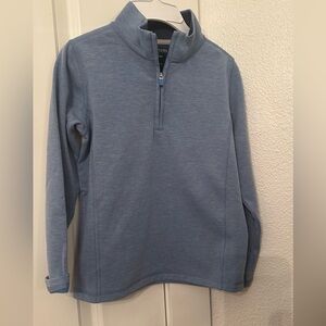 Kids active Blue Quarter-Zip Sweater